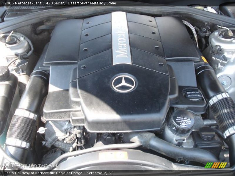 Desert Silver Metallic / Stone 2006 Mercedes-Benz S 430 Sedan