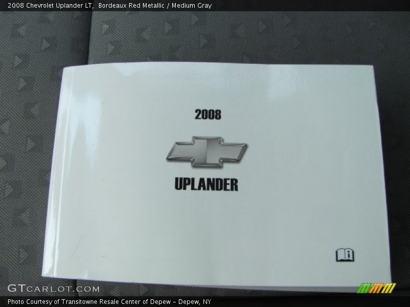 Bordeaux Red Metallic / Medium Gray 2008 Chevrolet Uplander LT