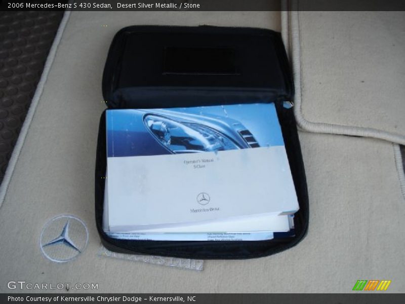 Desert Silver Metallic / Stone 2006 Mercedes-Benz S 430 Sedan