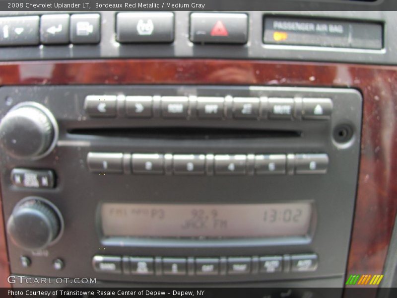 Bordeaux Red Metallic / Medium Gray 2008 Chevrolet Uplander LT