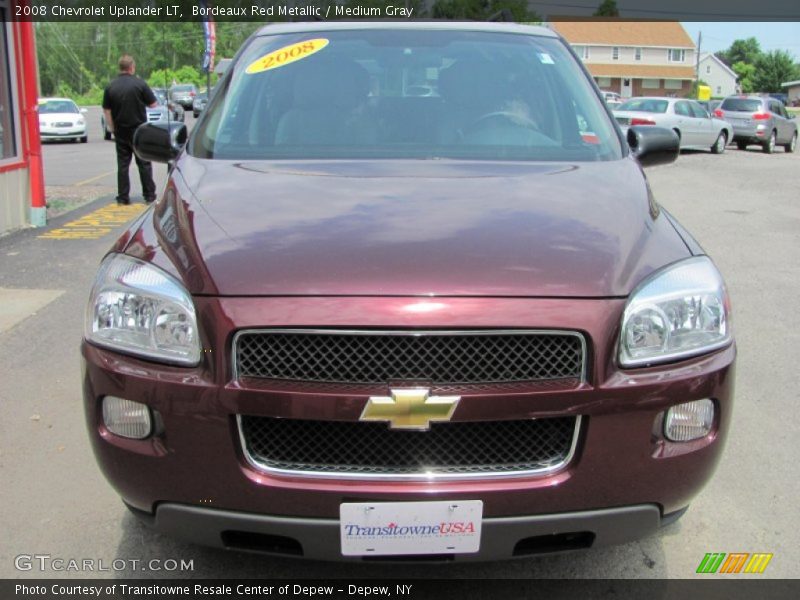 Bordeaux Red Metallic / Medium Gray 2008 Chevrolet Uplander LT