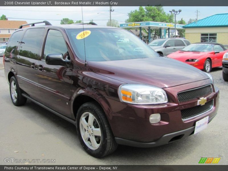 Bordeaux Red Metallic / Medium Gray 2008 Chevrolet Uplander LT