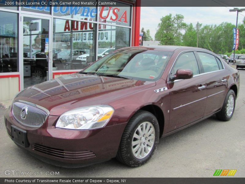 Dark Garnet Red Metallic / Cashmere 2006 Buick Lucerne CX