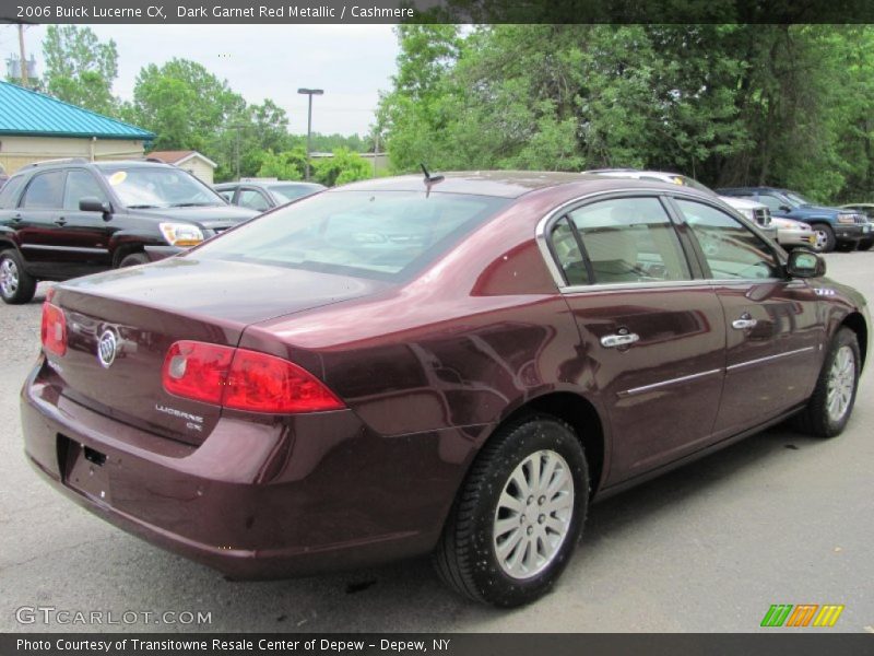 Dark Garnet Red Metallic / Cashmere 2006 Buick Lucerne CX