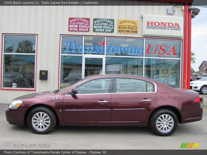 Dark Garnet Red Metallic / Cashmere 2006 Buick Lucerne CX