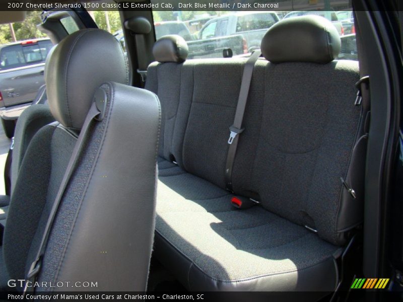 Dark Blue Metallic / Dark Charcoal 2007 Chevrolet Silverado 1500 Classic LS Extended Cab