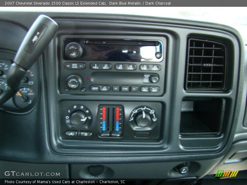 Dark Blue Metallic / Dark Charcoal 2007 Chevrolet Silverado 1500 Classic LS Extended Cab