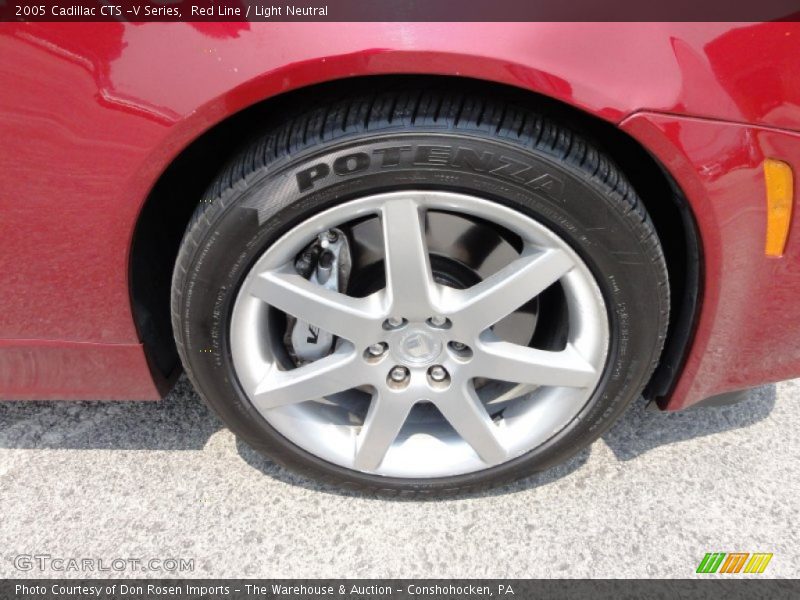 Red Line / Light Neutral 2005 Cadillac CTS -V Series