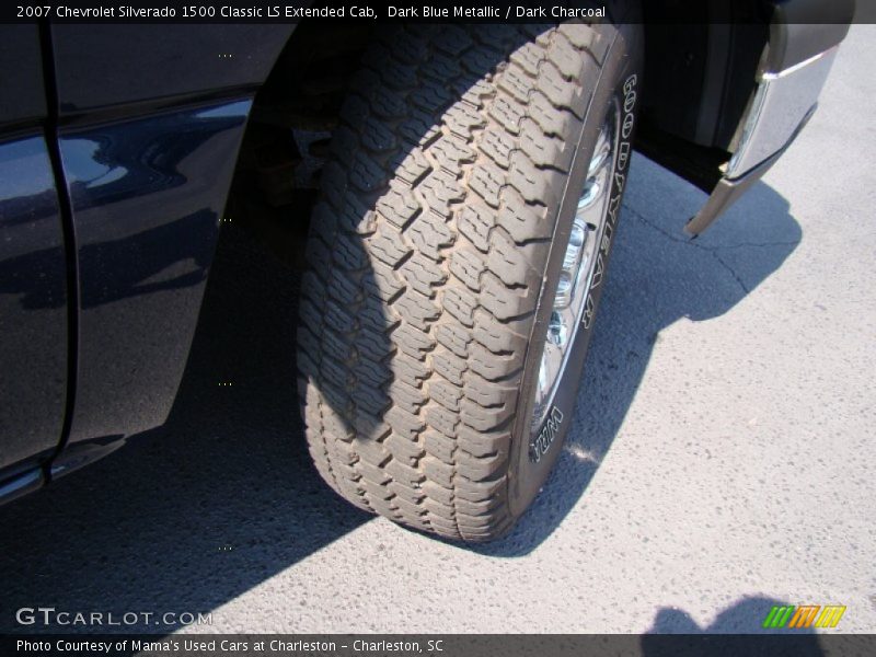 Dark Blue Metallic / Dark Charcoal 2007 Chevrolet Silverado 1500 Classic LS Extended Cab