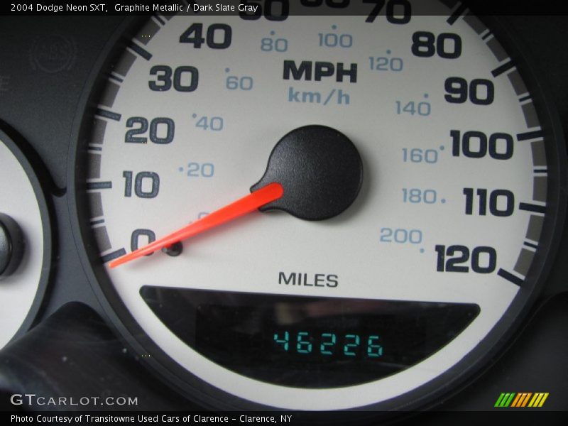 Graphite Metallic / Dark Slate Gray 2004 Dodge Neon SXT