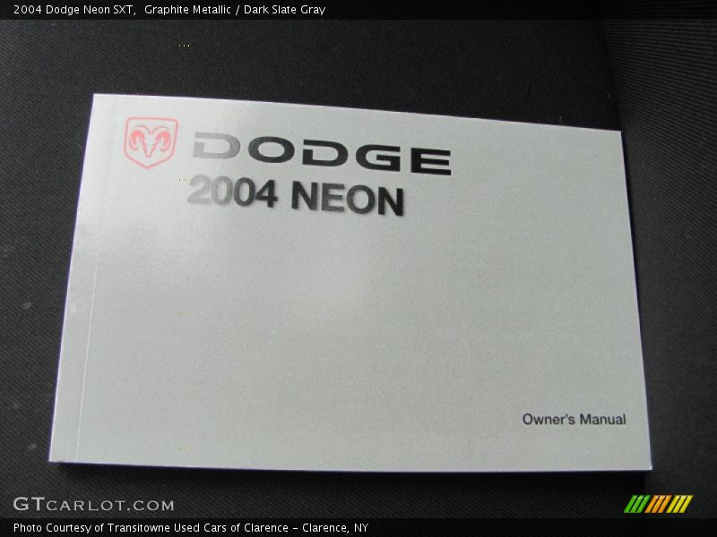 Graphite Metallic / Dark Slate Gray 2004 Dodge Neon SXT