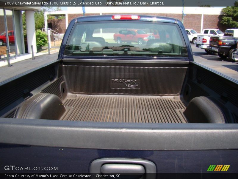 Dark Blue Metallic / Dark Charcoal 2007 Chevrolet Silverado 1500 Classic LS Extended Cab