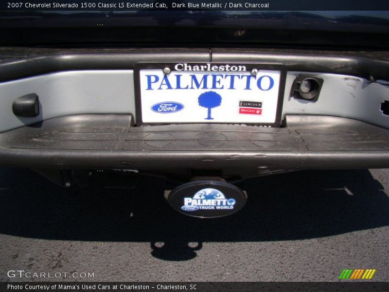 Dark Blue Metallic / Dark Charcoal 2007 Chevrolet Silverado 1500 Classic LS Extended Cab