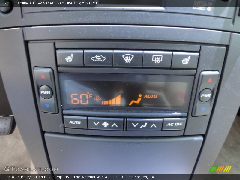 Red Line / Light Neutral 2005 Cadillac CTS -V Series