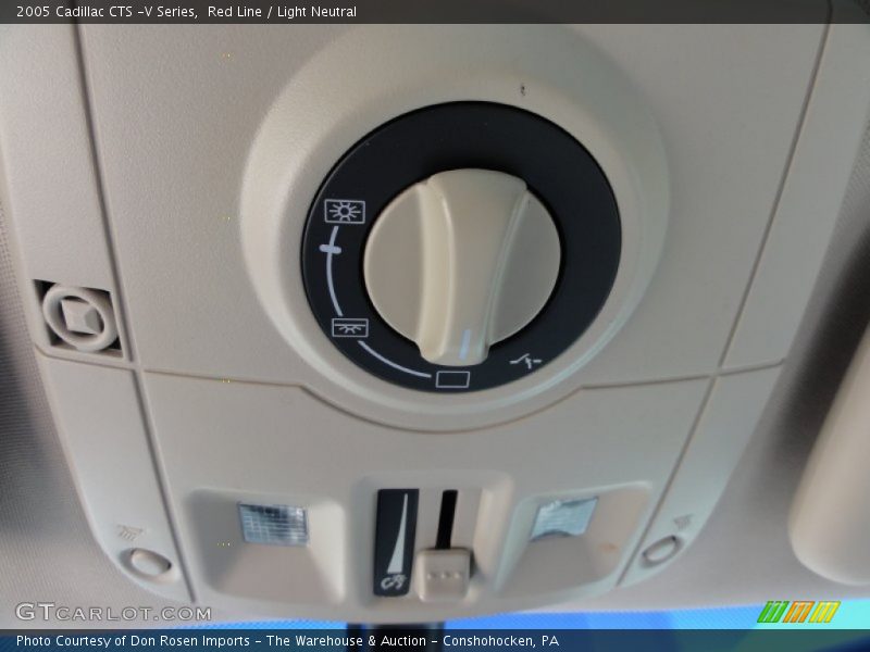 Red Line / Light Neutral 2005 Cadillac CTS -V Series
