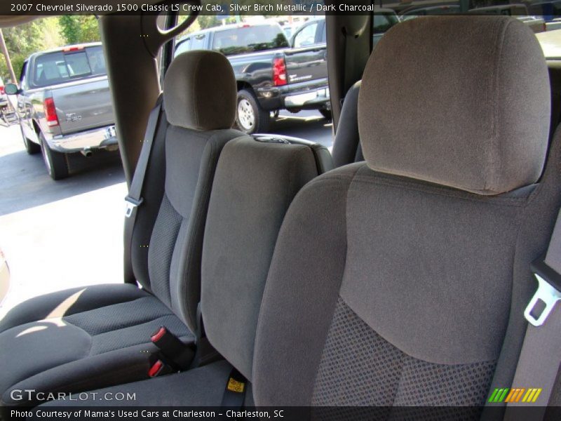 Silver Birch Metallic / Dark Charcoal 2007 Chevrolet Silverado 1500 Classic LS Crew Cab