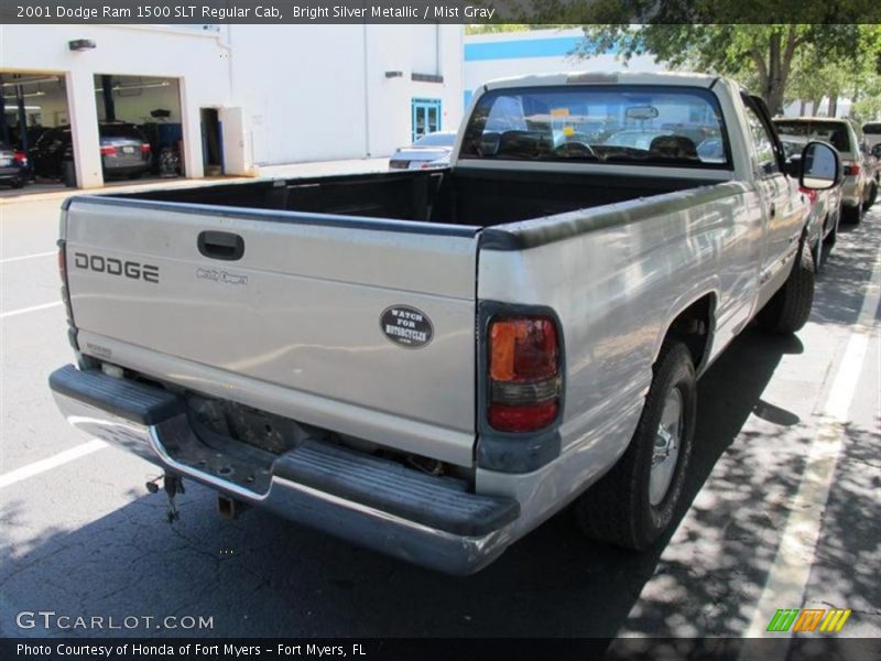 Bright Silver Metallic / Mist Gray 2001 Dodge Ram 1500 SLT Regular Cab