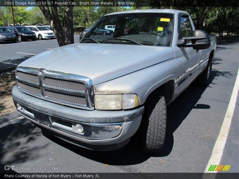 Front 3/4 View of 2001 Ram 1500 SLT Regular Cab