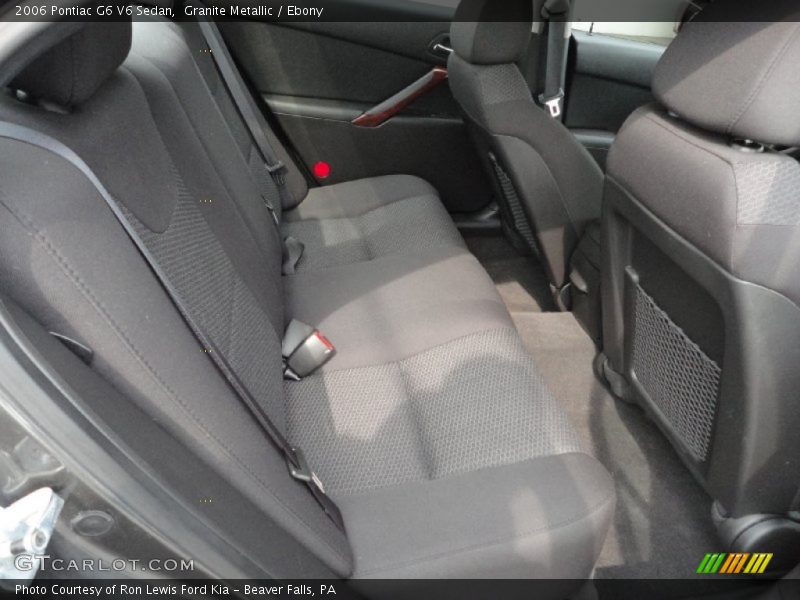 Granite Metallic / Ebony 2006 Pontiac G6 V6 Sedan