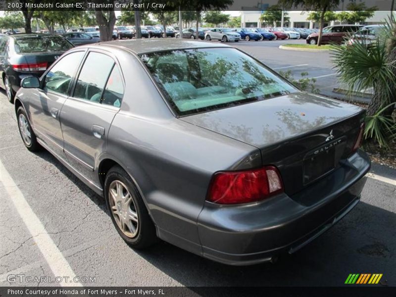 Titanium Gray Pearl / Gray 2003 Mitsubishi Galant ES
