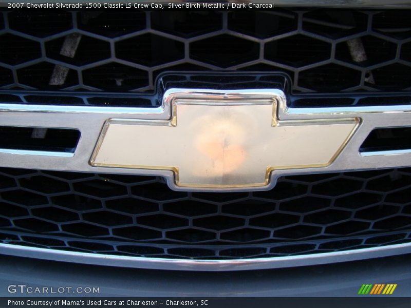 Silver Birch Metallic / Dark Charcoal 2007 Chevrolet Silverado 1500 Classic LS Crew Cab