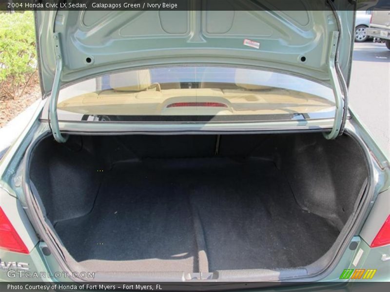 Galapagos Green / Ivory Beige 2004 Honda Civic LX Sedan