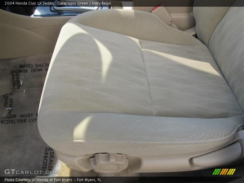 Galapagos Green / Ivory Beige 2004 Honda Civic LX Sedan