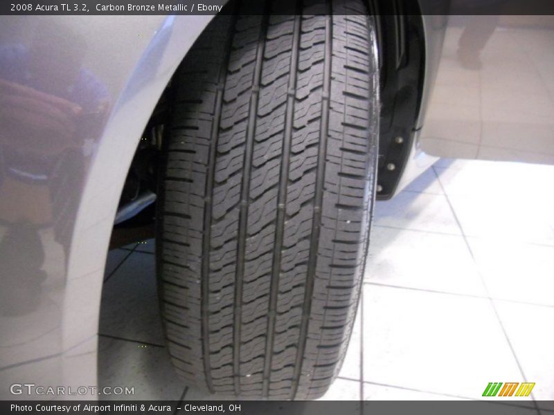 Carbon Bronze Metallic / Ebony 2008 Acura TL 3.2