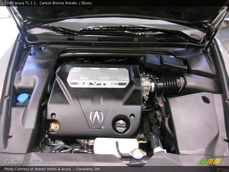 Carbon Bronze Metallic / Ebony 2008 Acura TL 3.2