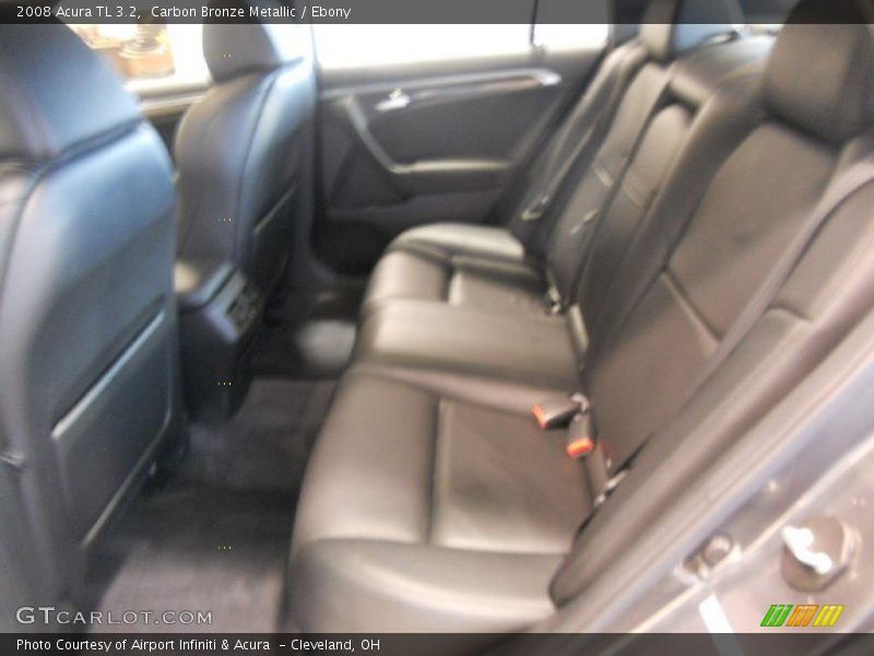 Carbon Bronze Metallic / Ebony 2008 Acura TL 3.2