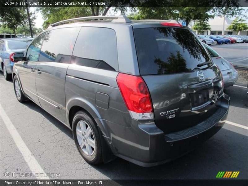 Smoke Gray Metallic / Beige 2004 Nissan Quest 3.5 SL