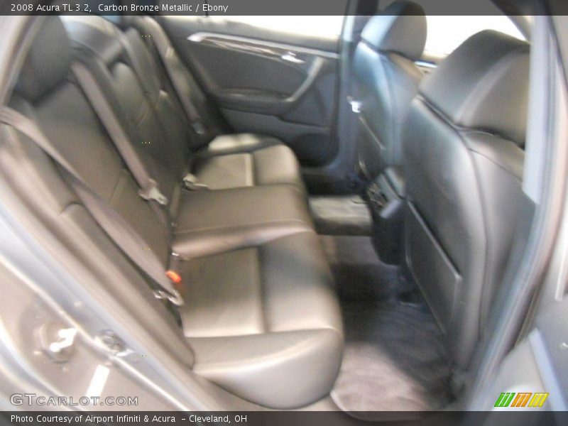 Carbon Bronze Metallic / Ebony 2008 Acura TL 3.2