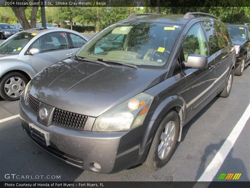 Smoke Gray Metallic / Beige 2004 Nissan Quest 3.5 SL