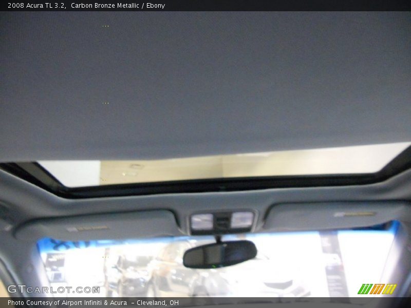 Carbon Bronze Metallic / Ebony 2008 Acura TL 3.2