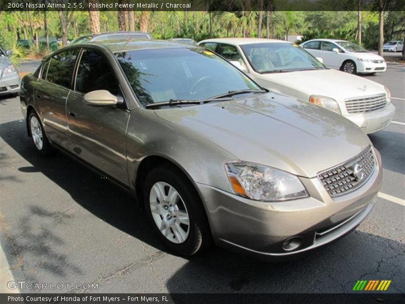 Polished Pewter Metallic / Charcoal 2006 Nissan Altima 2.5 S