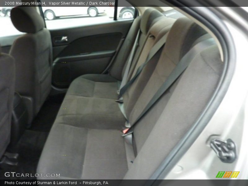 Vapor Silver Metallic / Dark Charcoal 2008 Mercury Milan I4