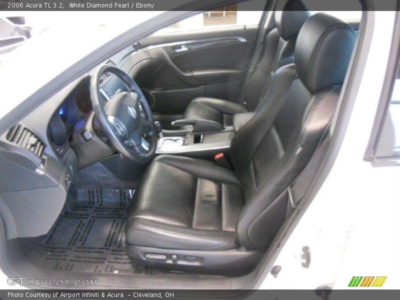 White Diamond Pearl / Ebony 2006 Acura TL 3.2
