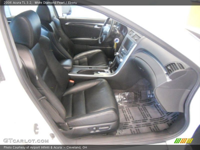 White Diamond Pearl / Ebony 2006 Acura TL 3.2