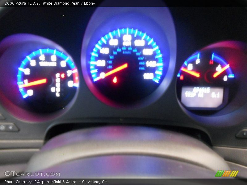 White Diamond Pearl / Ebony 2006 Acura TL 3.2