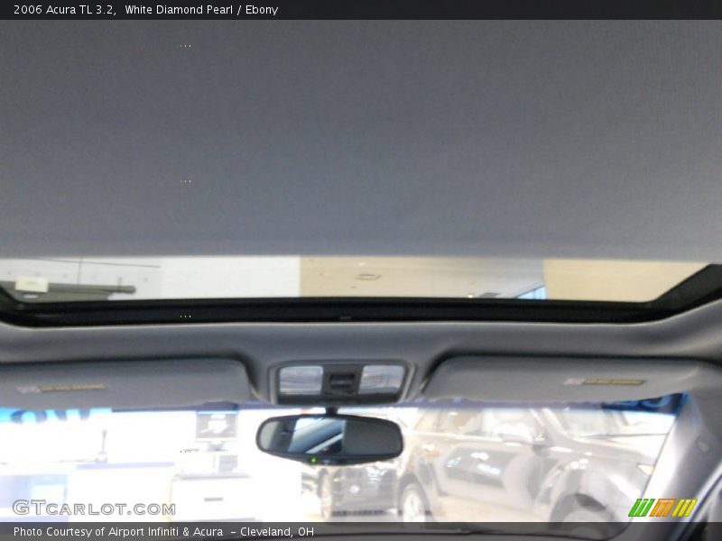 White Diamond Pearl / Ebony 2006 Acura TL 3.2