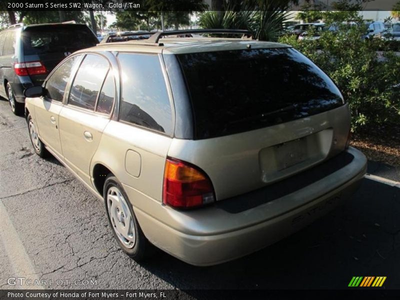 Gold / Tan 2000 Saturn S Series SW2 Wagon