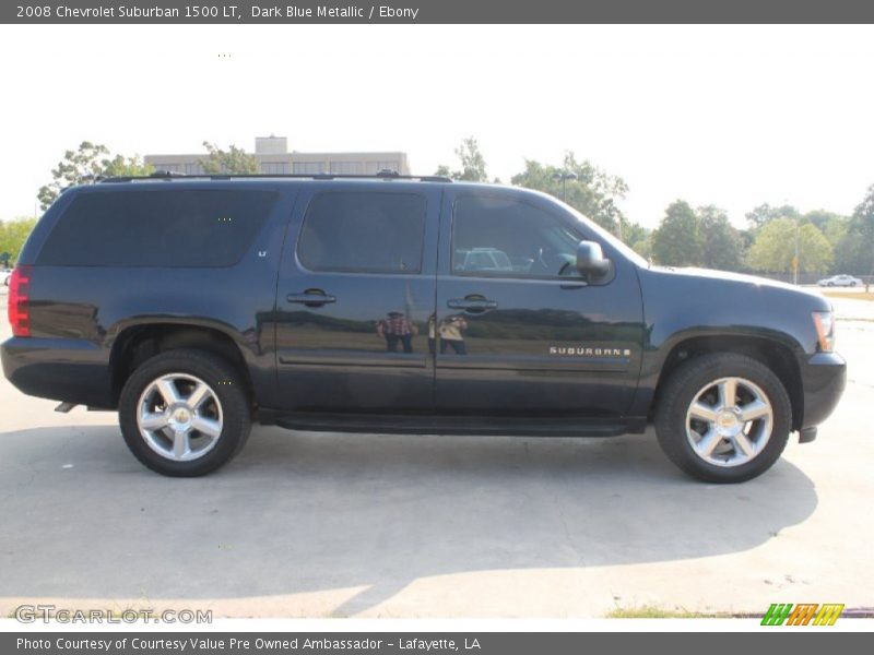 Dark Blue Metallic / Ebony 2008 Chevrolet Suburban 1500 LT