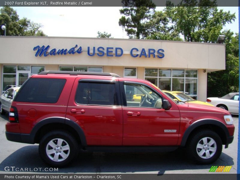 Redfire Metallic / Camel 2007 Ford Explorer XLT