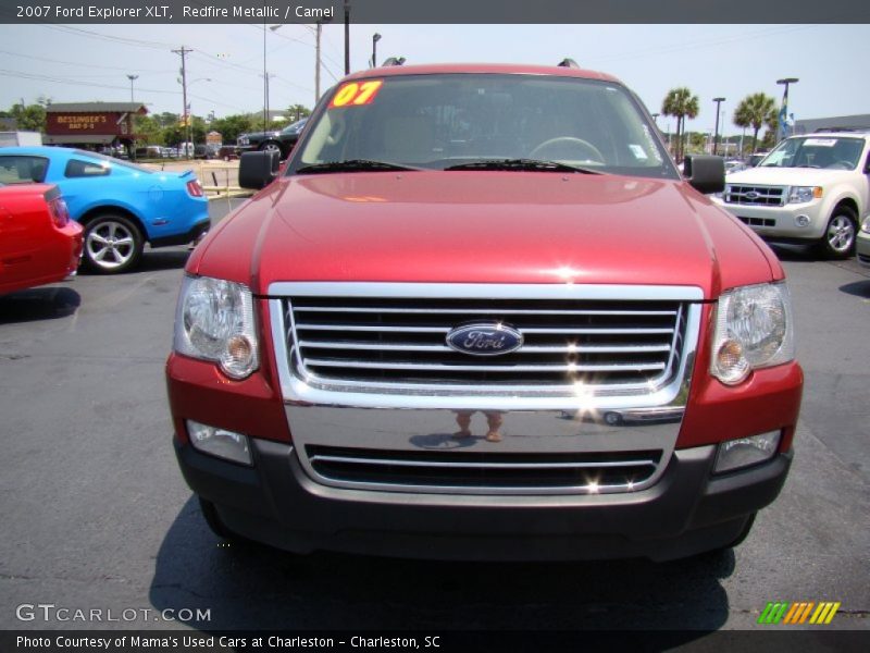 Redfire Metallic / Camel 2007 Ford Explorer XLT
