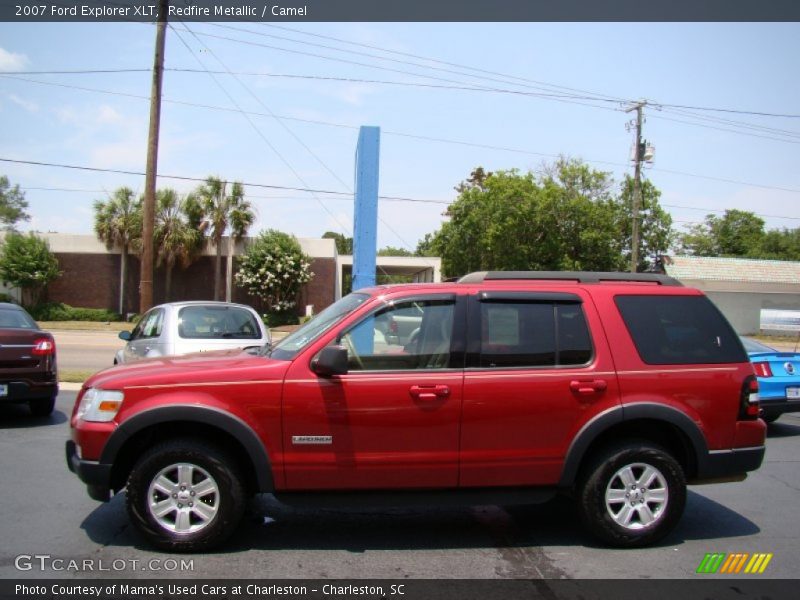 Redfire Metallic / Camel 2007 Ford Explorer XLT