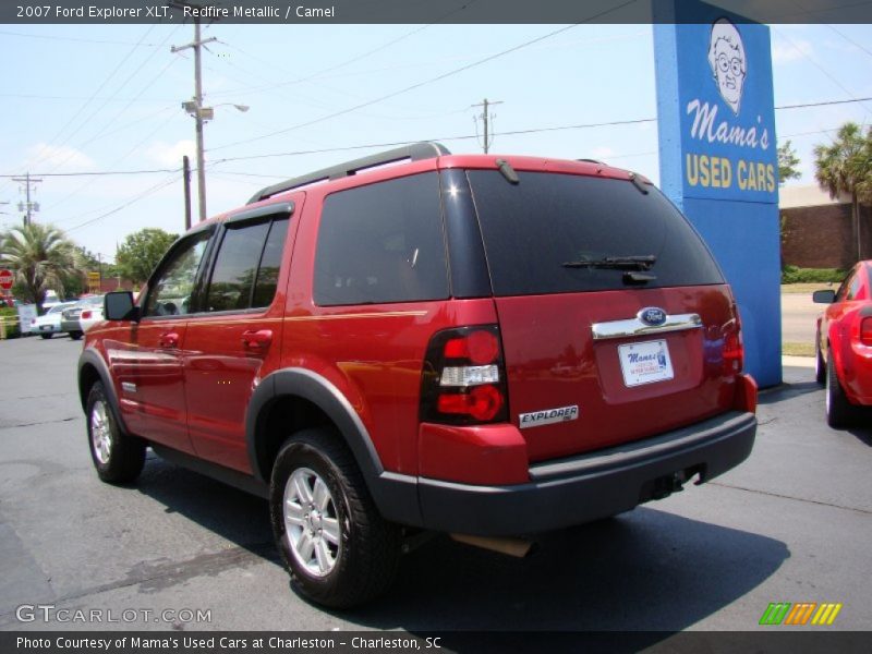 Redfire Metallic / Camel 2007 Ford Explorer XLT