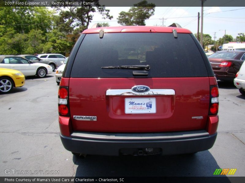 Redfire Metallic / Camel 2007 Ford Explorer XLT