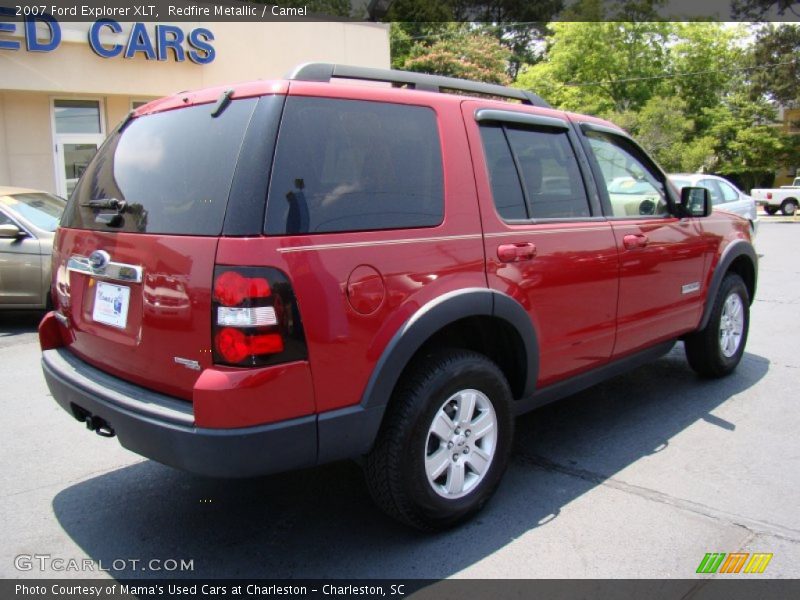 Redfire Metallic / Camel 2007 Ford Explorer XLT