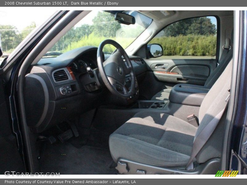 Dark Blue Metallic / Ebony 2008 Chevrolet Suburban 1500 LT
