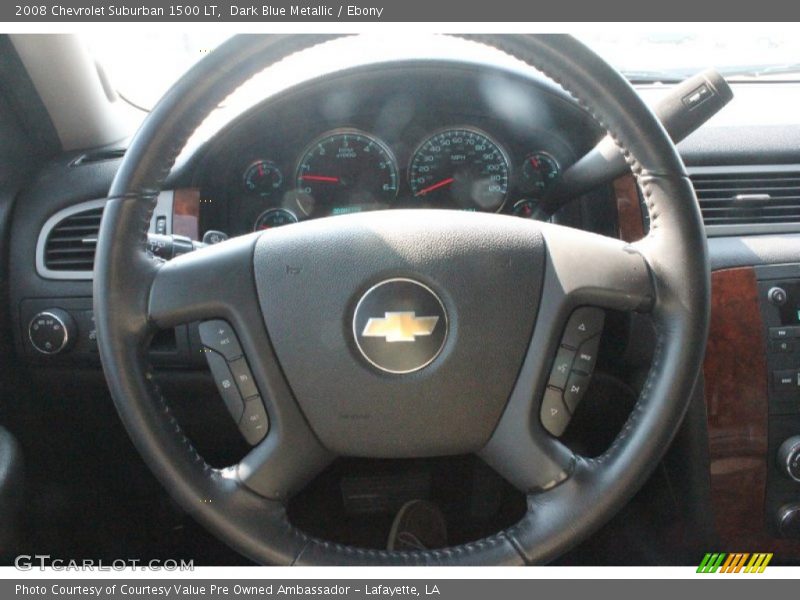 Dark Blue Metallic / Ebony 2008 Chevrolet Suburban 1500 LT